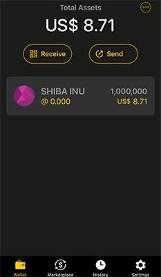 CoolWallet App 資產組合畫面，顯示熱錢包模式下的持倉列表